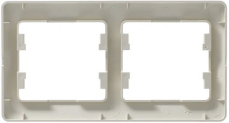 Рамка на 2 поста (бежевый) Systeme Electric GSL000202