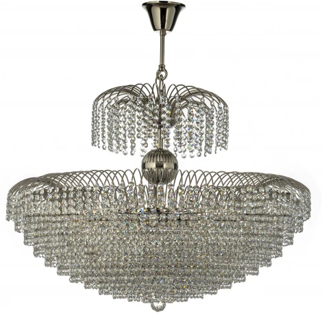 Подвесная люстра Arti Lampadari Salentino E 1.5.80.100 N (220V, хрусталь, на цепи)