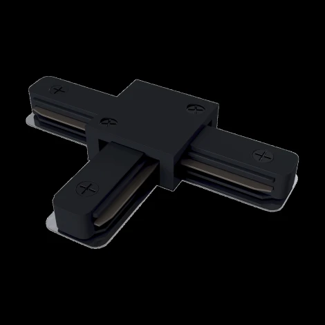 Коннектор Т-образный Unity черный (однофазный) Maytoni Technical TRA001CT-11B (220V)