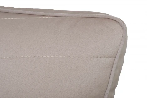 Диван Мадрид Мемори(Madrid Memory) с кантом трехм. без мех.,велюр бежевый Colt021+Colt030 Garda Decor