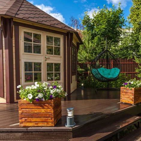 Наземный светильник Elektrostandard Strada 1508 TECHNO серый (220V, IP54)