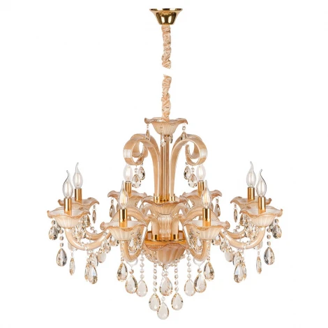 Подвесная люстра AM Group ESTELA ESTELA SP8 (220V, на цепи, подсвечник, свеча)