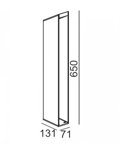 Наземный светильник Oasis Light W61812-650