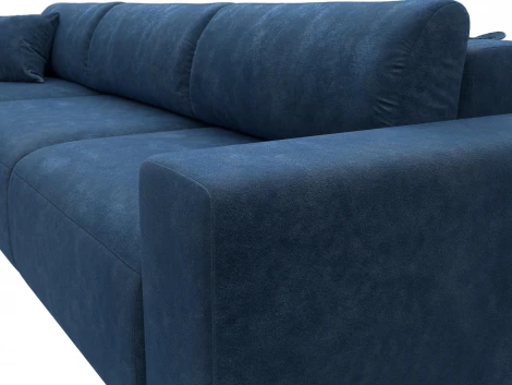 Диван угловой Лига-036 НПБ Классик Лонг левый угол Лига Диванов (Велюр) арт.127787L