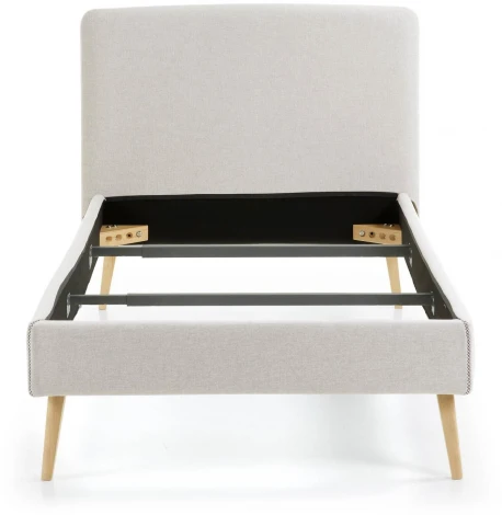 Кровать La Forma (ex Julia Grup) Dyla (Бежевый/ Пена,Дерево)