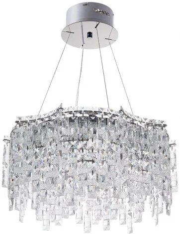Подвесная люстра Odeon Light Rolta 5074/8 хром/прозрачный/металл/хрусталь E14 8*40W