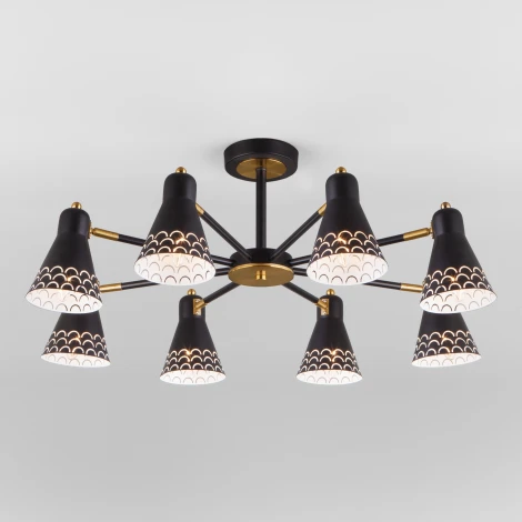 Потолочная люстра Eurosvet Trina 70100/8 черный