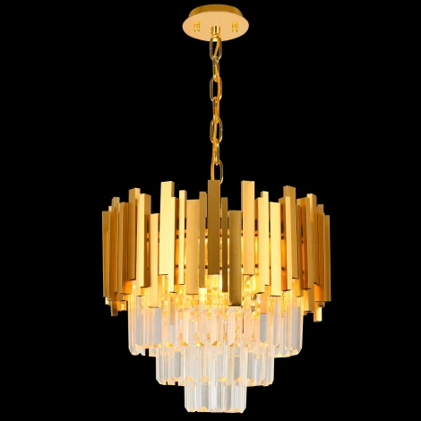 Подвесная люстра Natali Kovaltseva Vertigo 81440/6C GOLD