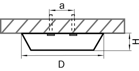 Потолочный светильник круглый Lightstar Urbano 214972 (LED, 220V, IP65)