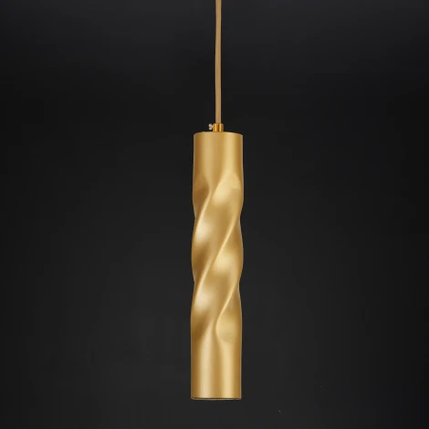 Подвесной светильник Elektrostandard Scroll 50136/1 LED золото