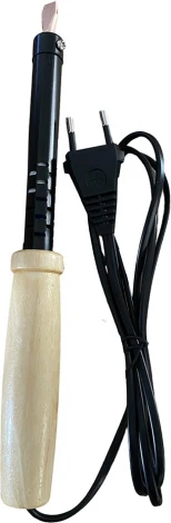 Паяльник с деревянной ручкой 80W Stekker 49986