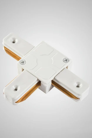 Коннектор T-образный однофазный AM Group TRACK AM174 WH (220V)