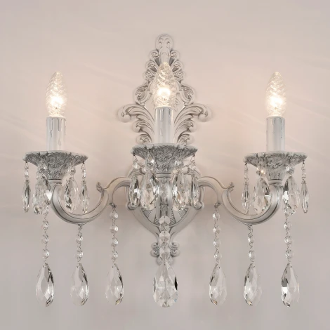 Бра Bohemia AL7801 AL7801B15/3/175 A WMN (220V, подвески, свеча)