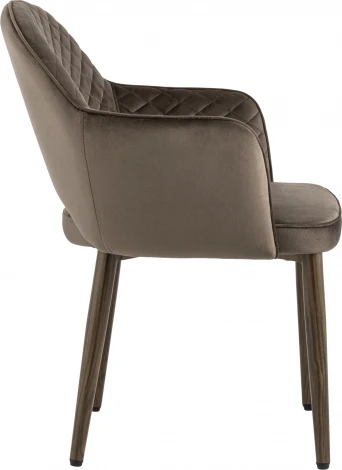 Стул Stool Group Венера диамант велюр коричневый