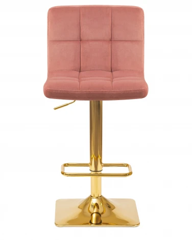 Стул барный GOLDIE (пудрово-розовый велюр (MJ9-32))