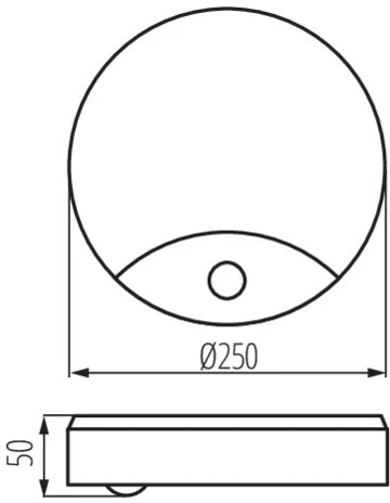Настенный светильник светодиодный с датчиком движения Kanlux SANSO 26520