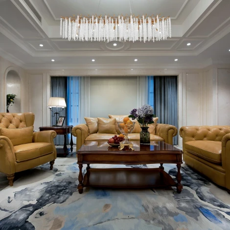 Подвесная люстра хрустальная Arte Milano Milano-2 23210.1500.16.G9.A IB (220V, на тросе)