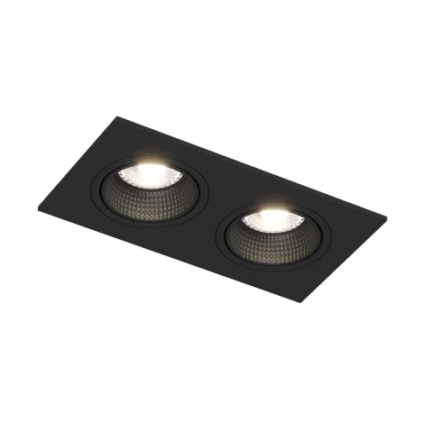 Встраиваемый точечный светильник Denkirs DK3021 DK3072-BK (220V)