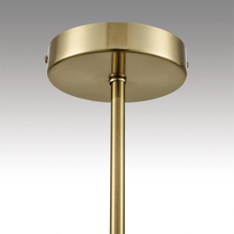 Потолочная люстра на штанге Lumion Imana 8154/8C медный/прозрачный, металл/стекло Е14 8*40W 220V