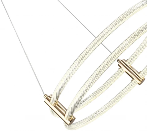 Подвесной светильник Zortes Ringer ZRS.57792.96 (LED, 220V, на тросе, круглые)