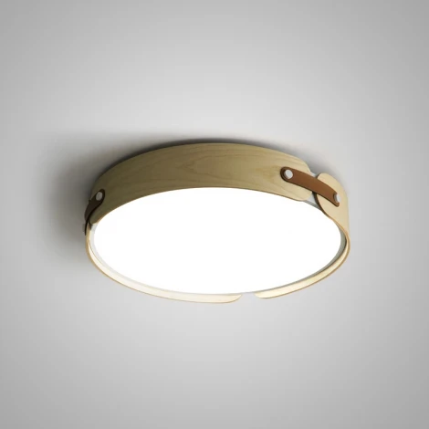 Потолочный светильник круглый Range 3 D57 Light Wood ImperiumLoft Range03 (195542-26) (LED, 220V, круглые)