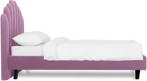 Кровать Queen II Sharlotta L 1600 ОГОГО (арт.577103), (Ткань/Сиреневый)