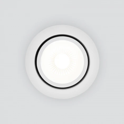 Встраиваемый точечный светильник Elektrostandard 15267/LED 7W 4200K белый/белый