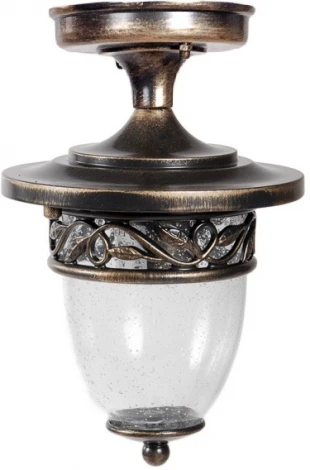 Потолочный светильник уличный Oasis Light KRAKOV 1 S 87205SA Gb (220V, фонарь, IP44)