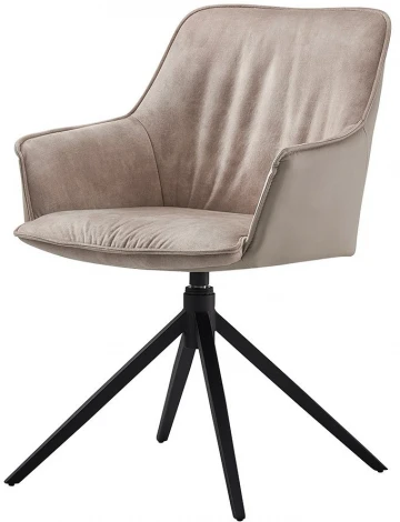 Стул DC-2208 бежевый ADORE 12+ZH031/черный, шт