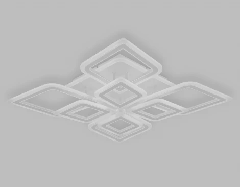 Потолочный светодиодный светильник с пультом Ambrella Acrylica Original FA8911 (регулировка яркости, 220V, умный дом - Smart Life)