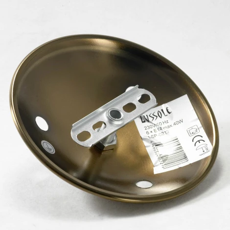 Потолочная люстра Lussole Lgo Roosevelt LSP-0212 (220V, подсвечник, свеча, IP21)