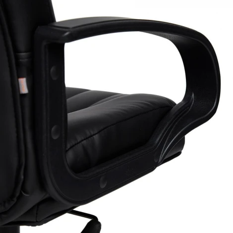 Кресло СН833 черный (кож/зам)