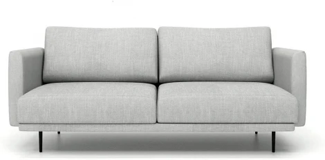 Диван ОГОГО Ricadi (Ткань,Рогожка/Серый)