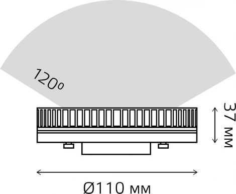 Лампочка светодиодная Gauss Elementary 83834