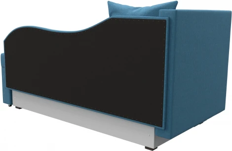 Кушетка Гармония левая (Голубой/Рогожка) Лига Диванов арт.125766L