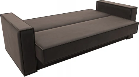 Диван-книжка Куба (Коричневый/Велюр) Лига Диванов арт.122042