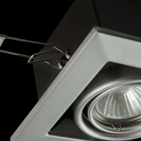 Встраиваемый светильник Metal Modern GU10 1x50Вт Maytoni Technical DL008-2-01-S (220V)