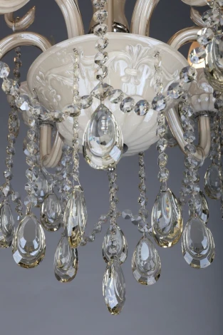 Подвесная люстра Omnilux Teramo OML-30503-06 (220V, на цепи, подсвечник, свеча)