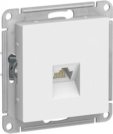 Розетка встраиваемая Ethernet RJ-45 (белый) Systeme Electric AtlasDesign ATN000183