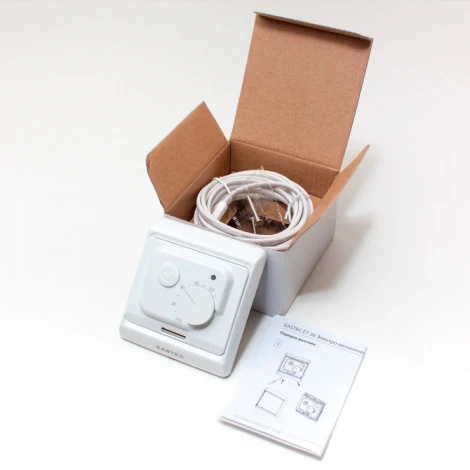 Терморегулятор EASTEC E 7.36 (3,5 кВт) механический, выносной и встр. датчики температуры