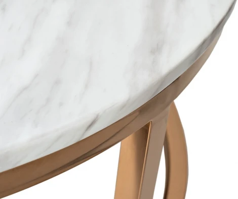 Журнальный стол Garda Decor 57EL-CT101А (Золото/Светло-серый)