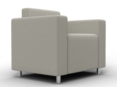 Кресло Лига-093 ВН (ДСП,Брус,Фанера,Рогожка/Бежевый) Лига Диванов 134967