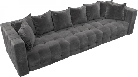 Диван прямой Лига-052 НПБ Лонг Лига Диванов (Велюр) арт.128777