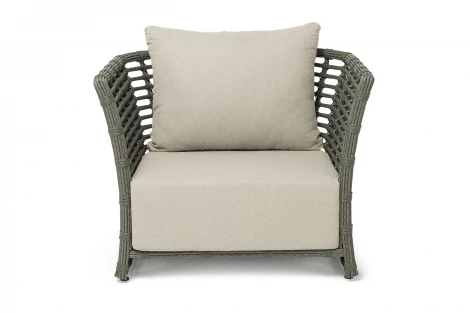 "Валенсия" кресло из искусственного ротанга, цвет серый 4SIS арт.УТ-00009379