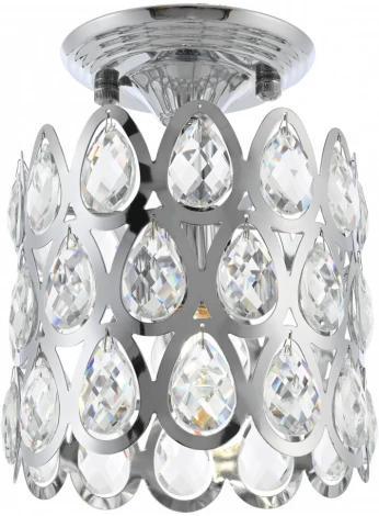 Потолочная люстра хрустальная на штанге Arte Milano Sorrento-1019 371019/1/50/190 CR (220V)