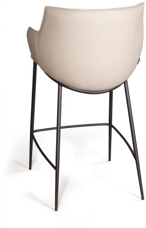 Стул полубарный Top Concept Sofia, экокожа soft-touch, серый