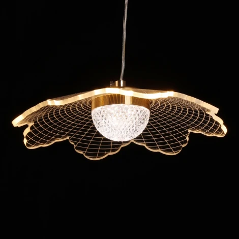 Подвесной светильник De City Оскар 510014403 (LED, 220V, на проводе, цветы)