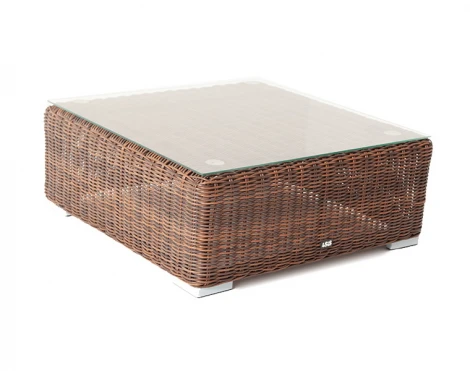 Журнальный столик плетеный, цвет коричневый 4SIS Лунго YH-S4019G brown