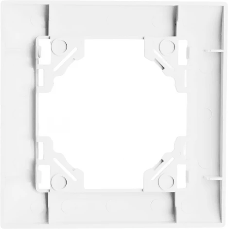 Рамка на 1 пост (белый) Stekker Эрна Элегант 49629