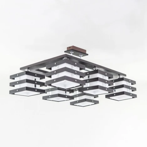 Потолочная люстра Citilux Киото CL133161 (220V, венге, куб)